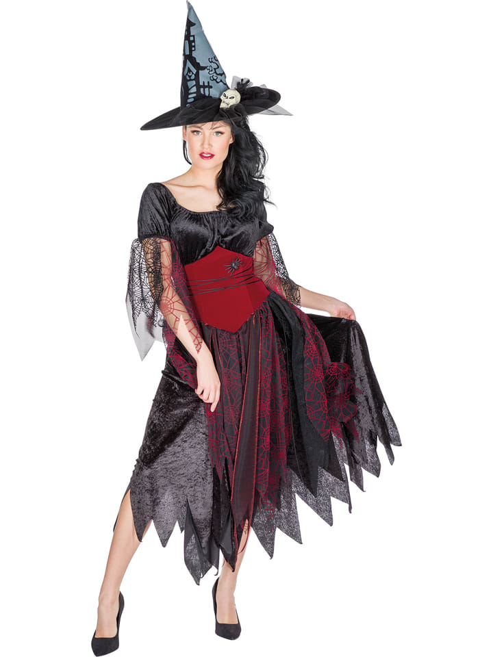 Rubie`s 2-częściowy kostium w kolorze czarno-czerwonym rozmiar: 38