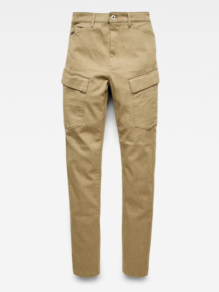 G-Star Bojówki w kolorze oliwkowym rozmiar: W26/L32