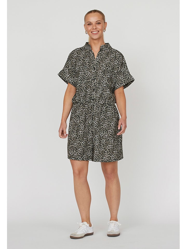 SisterS point Kombinezon w kolorze czarno-szarym rozmiar: S