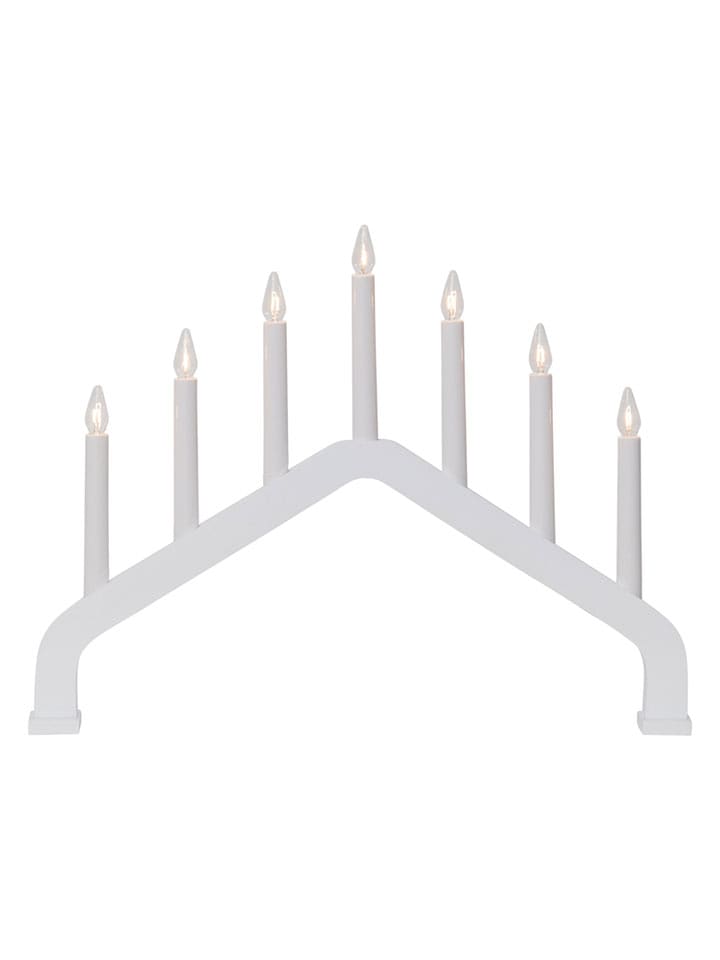 STAR Trading Lampa dekoracyjna "House" w kolorze białym - 48 x 37 cm rozmiar: onesize