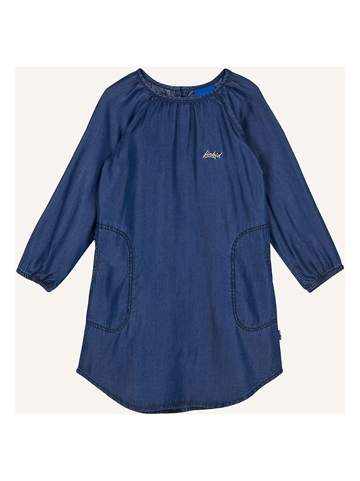 finkid Sukienka "Paula" w kolorze niebieskim rozmiar: 120/130