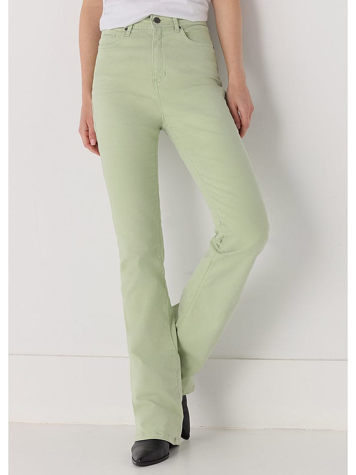 CIMARRON Spodnie w kolorze szarozielonym rozmiar: W26