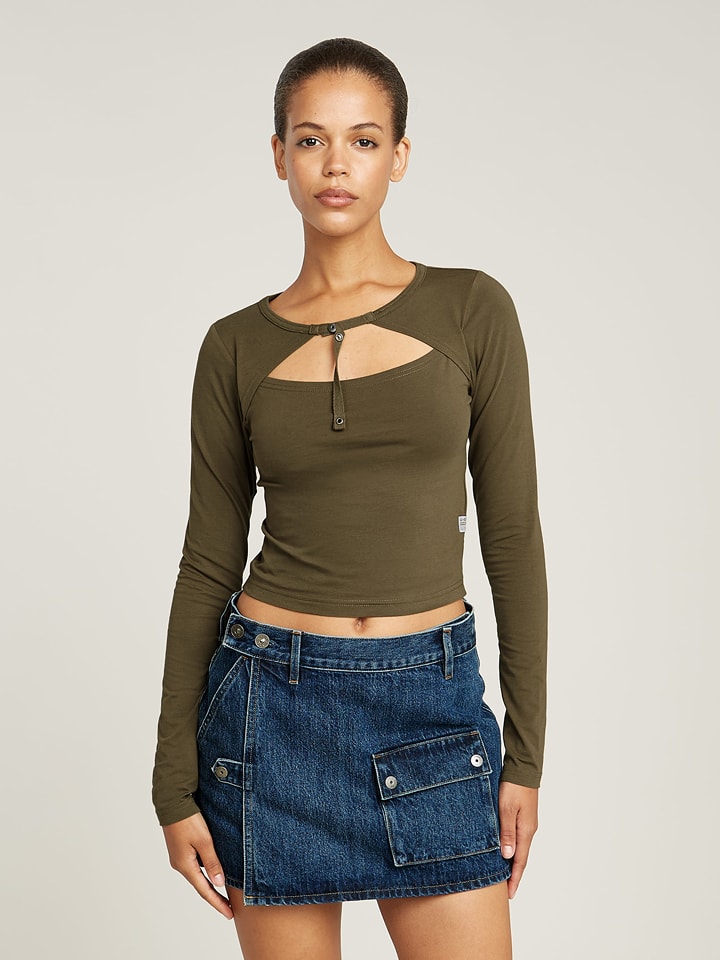 G-Star Koszulka w kolorze khaki rozmiar: XL