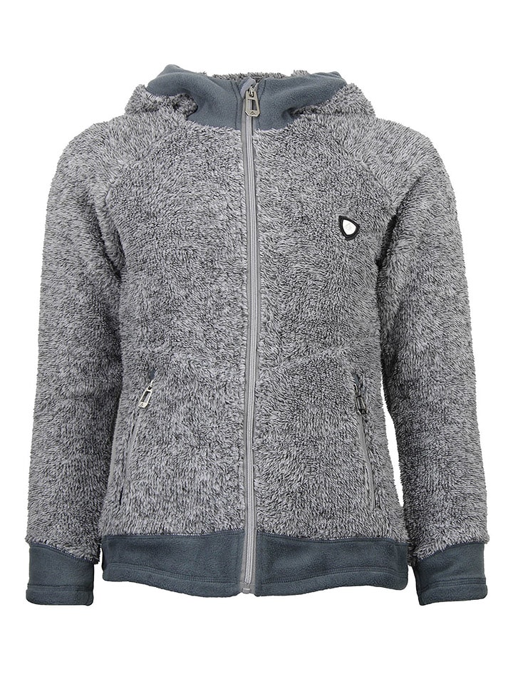 Peak Mountain Kurtka polarowa "Almi" w kolorze szarym rozmiar: M