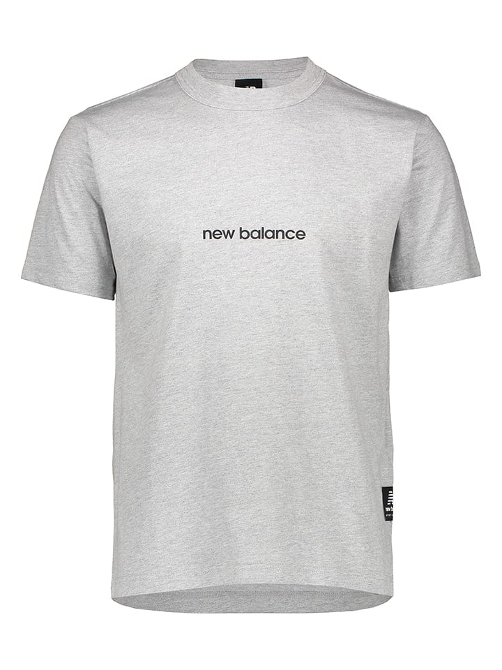 New Balance Koszulka "Literature" w kolorze szarym rozmiar: XL