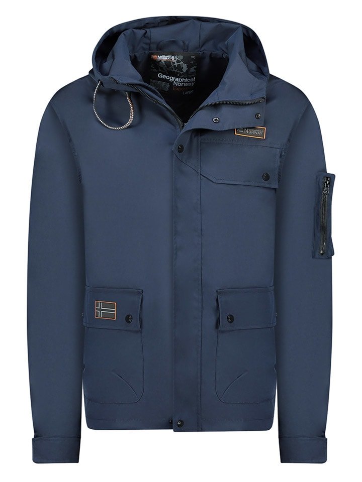 Geographical Norway Kurtka przejściowa "Bakirou" w kolorze granatowym rozmiar: M