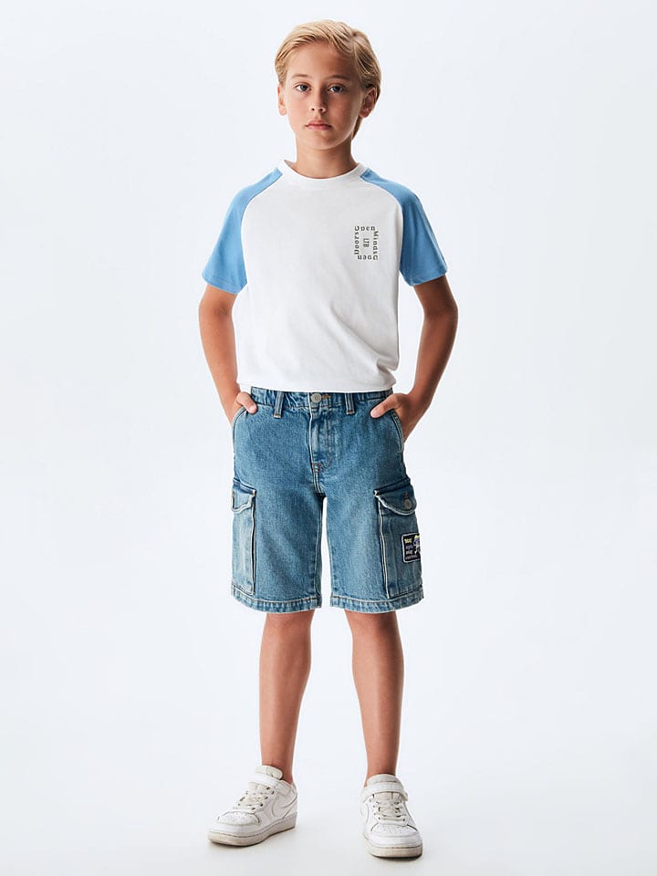 LTB Bermudy dżinsowe "Mallow" w kolorze niebieskim rozmiar: 146