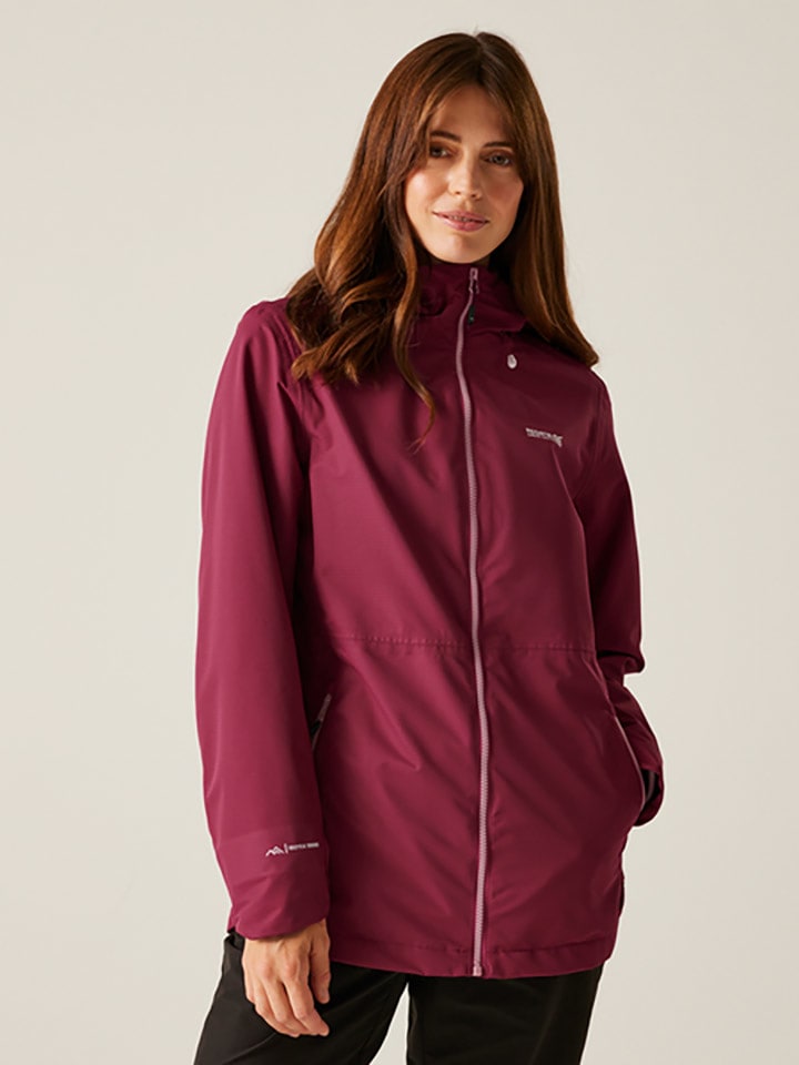 Regatta Kurtka przeciwdeszczowa "Hamara IV" w kolorze fioletowym rozmiar: 38