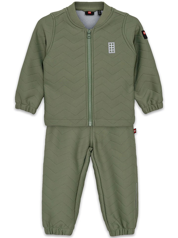 LEGO 2-częściowy zestaw odzieży termicznej w kolorze zielonym rozmiar: 104