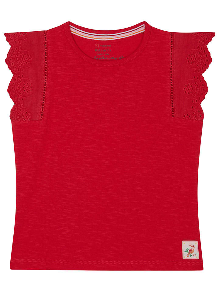 Noppies Bluzka "Norline" w kolorze czerwonym rozmiar: 98