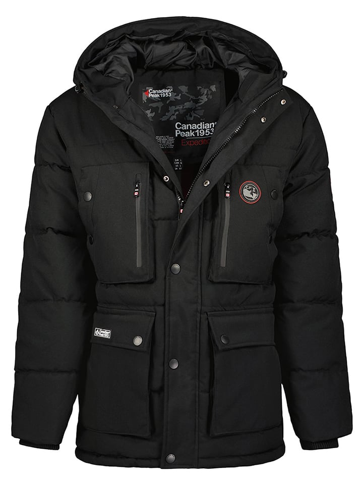 Canadian Peak Parka zimowa "Alberteak" w kolorze czarnym rozmiar: 176