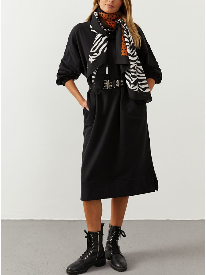 Milan Kiss Sukienka w kolorze czarnym rozmiar: M