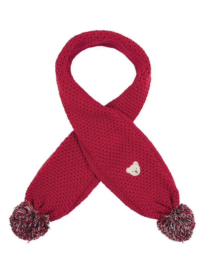 Steiff Szal w kolorze czerwonym rozmiar: onesize