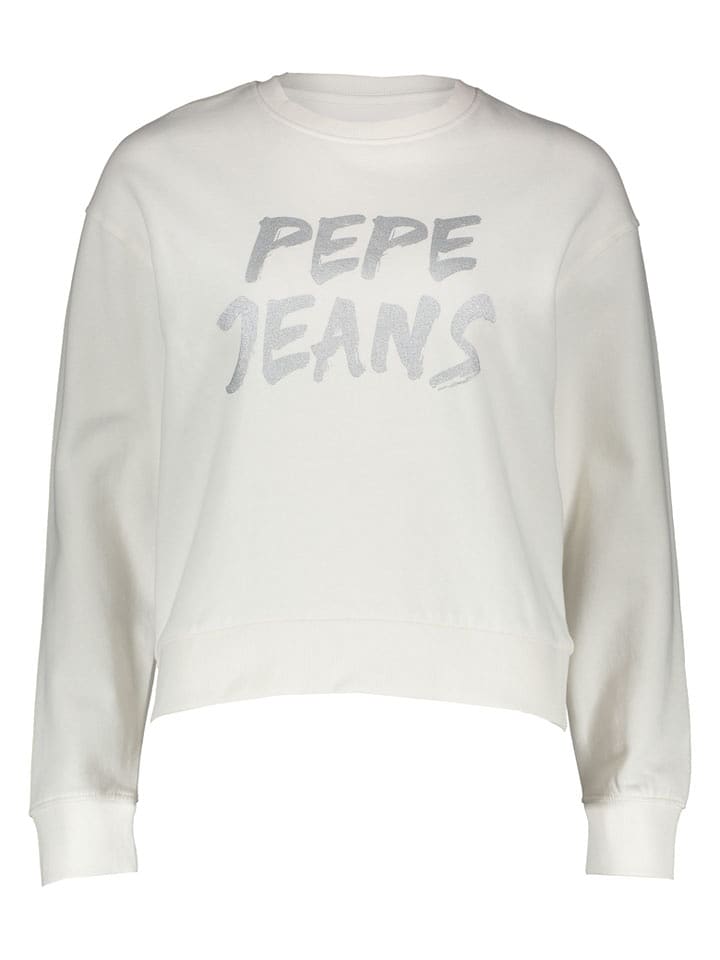 Pepe Jeans Sweter w kolorze białym rozmiar: XS