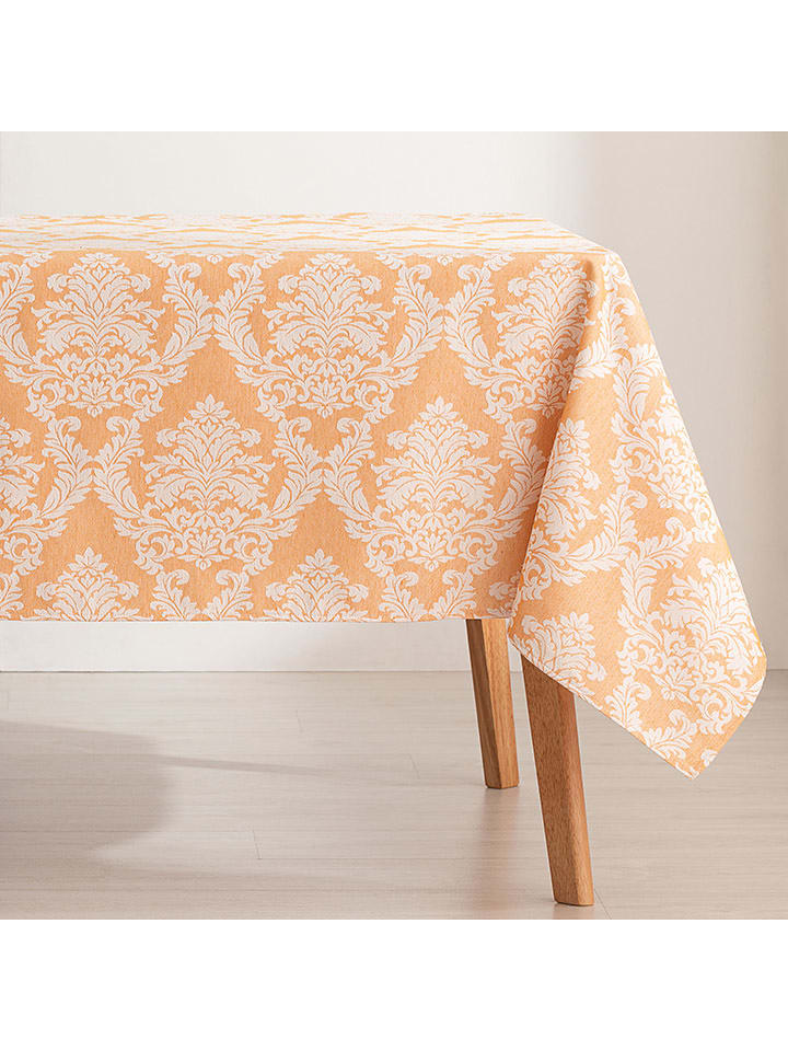 GAMUSI Obrus "Heredi" w kolorze pomarańczowym rozmiar: 140x240 cm