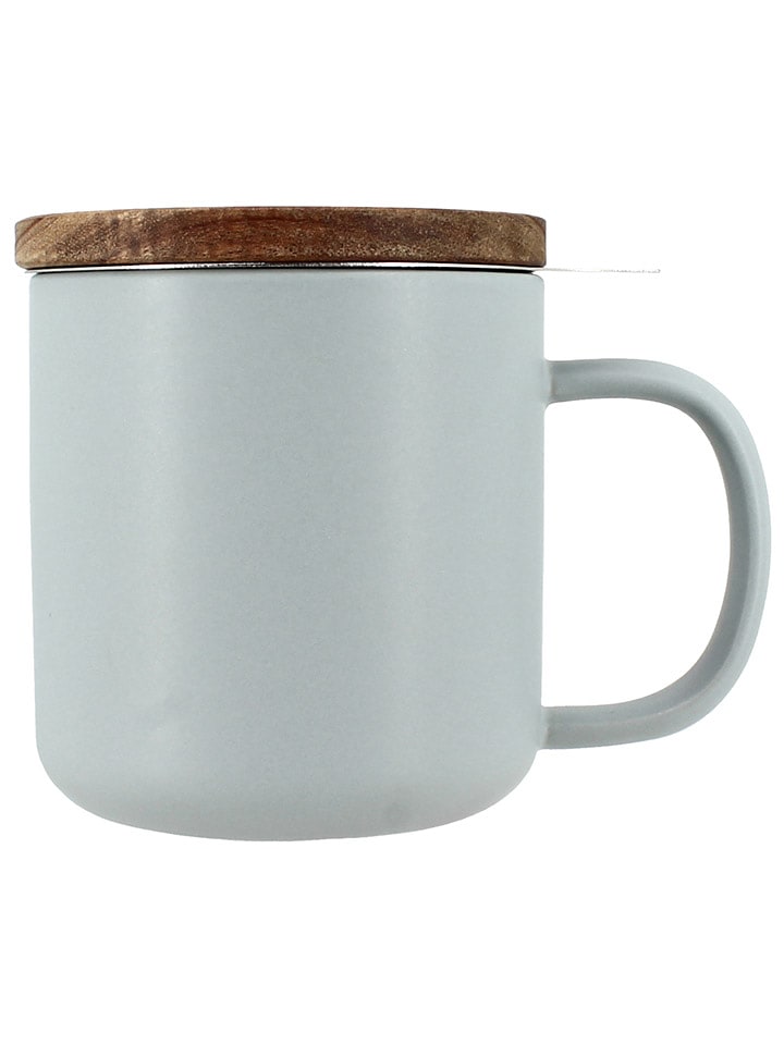 Ogo Living Kubek "Juliet" w kolorze jasnoszarym do herbaty - 300 ml rozmiar: onesize