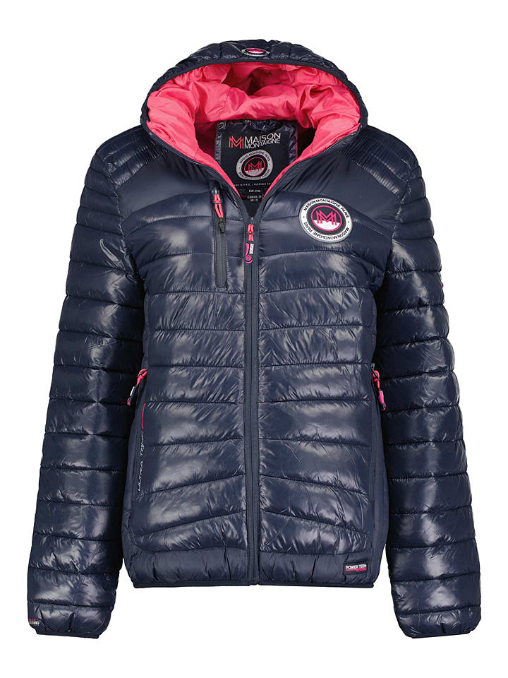 Maison Montaigne Kurtka pikowana "Bambmai" w kolorze granatowym rozmiar: L