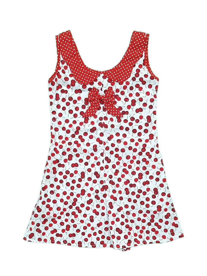 Deux ans de vacances Kombinezon w kolorze biało-czerwonym rozmiar: 122/128