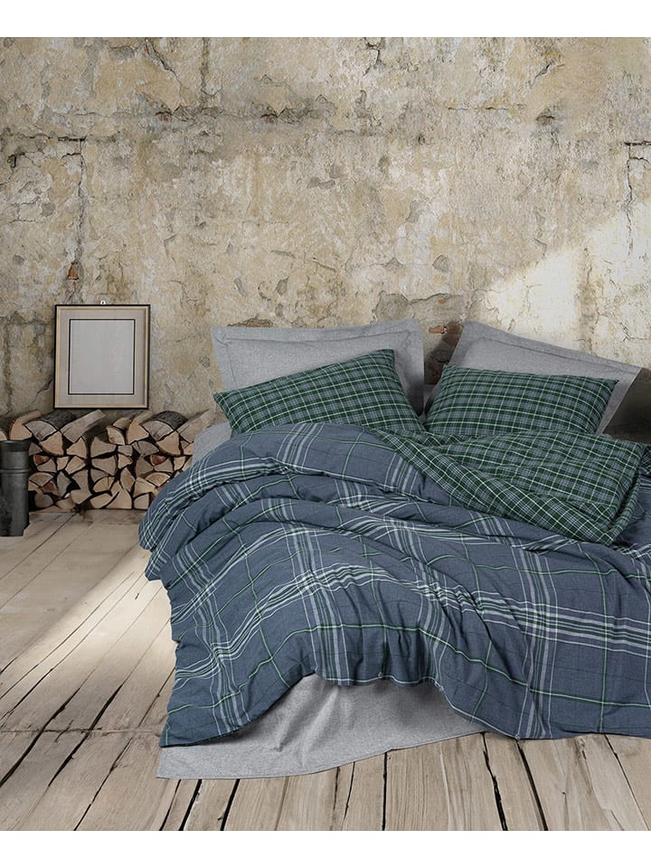 Elizabed Komplet pościeli w kolorze niebieskim rozmiar: 200x200 cm