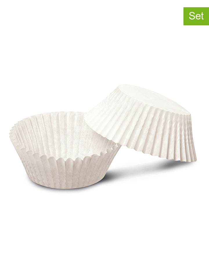 Guardini Papierowe foremki (200 szt.) w kolorze białym do muffinek rozmiar: onesize