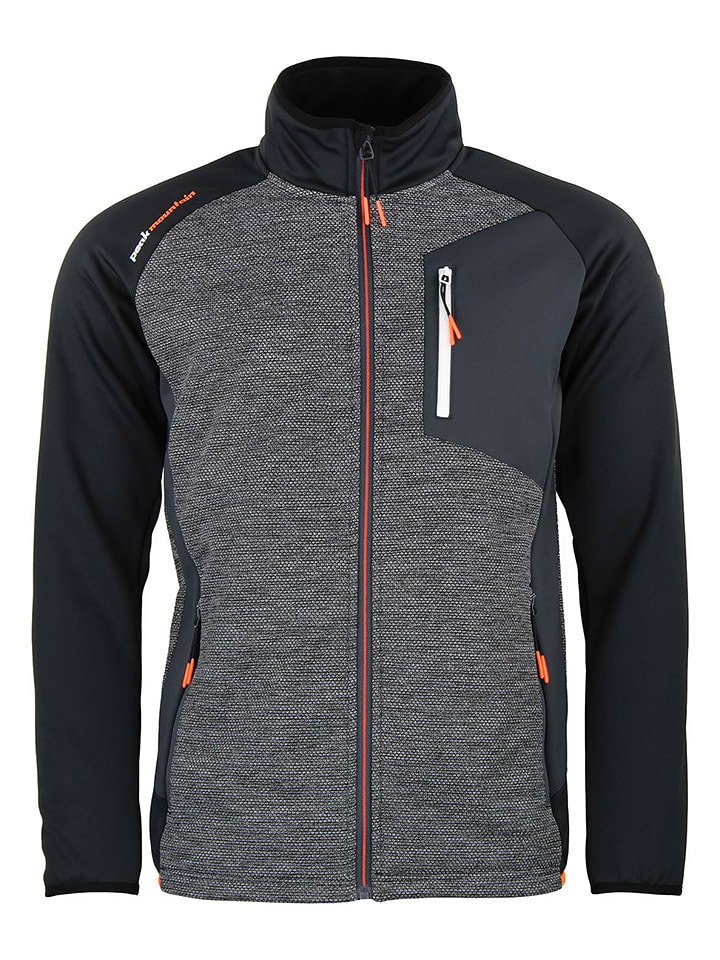 Peak Mountain Kurtka polarowa "Cerin" w kolorze szarym rozmiar: M