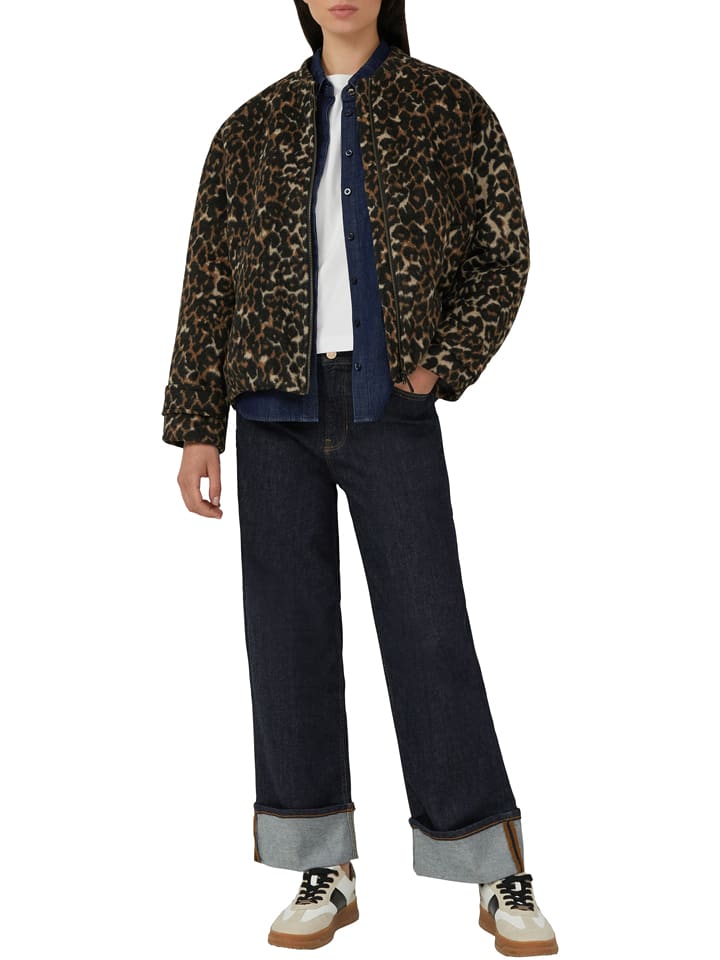 s.Oliver Kurtka przejściowa w kolorze brązowym rozmiar: XS