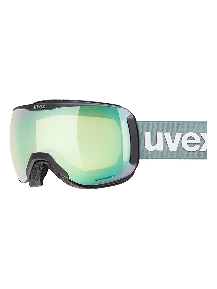Uvex Gogle narciarskie "Downhill 2100 CV" w kolorze zielonym rozmiar: onesize