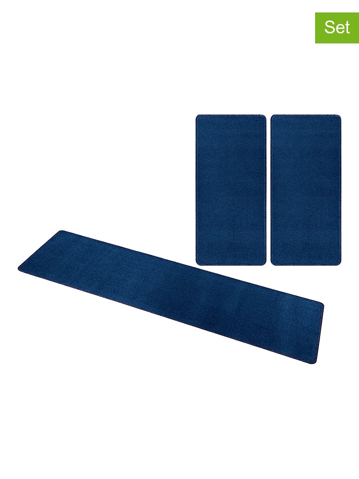 Hanse Home Dywaniki (3 szt.) w kolorze granatowym rozmiar: onesize