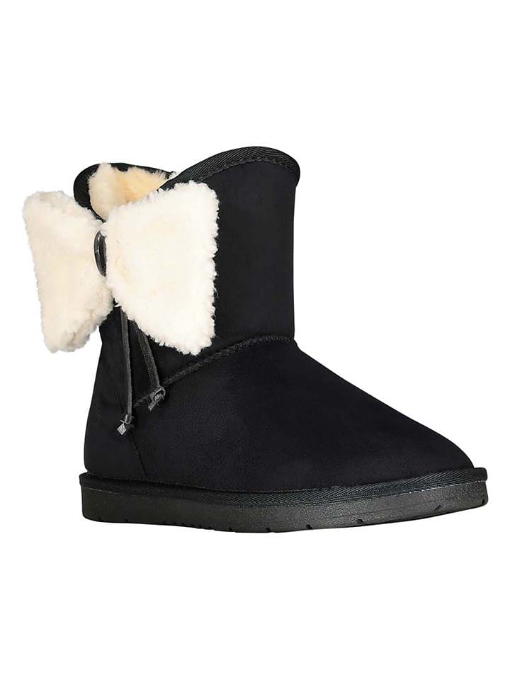 Geographical Norway Botki zimowe "Opap" w kolorze czarnym rozmiar: 39