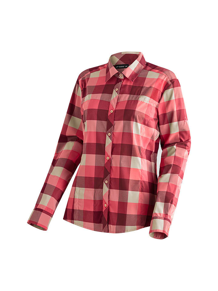 Maier Sports Bluzka funkcyjna "Kendra" w kolorze czerwonym rozmiar: 36