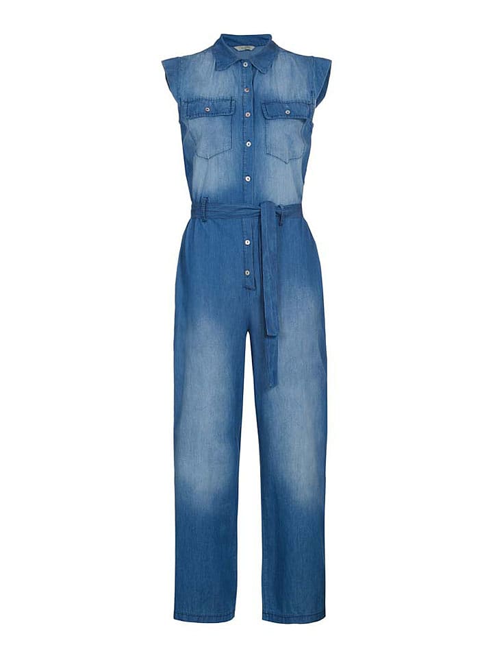 Herrlicher Kombinezon dżinsowy w kolorze niebieskim rozmiar: L