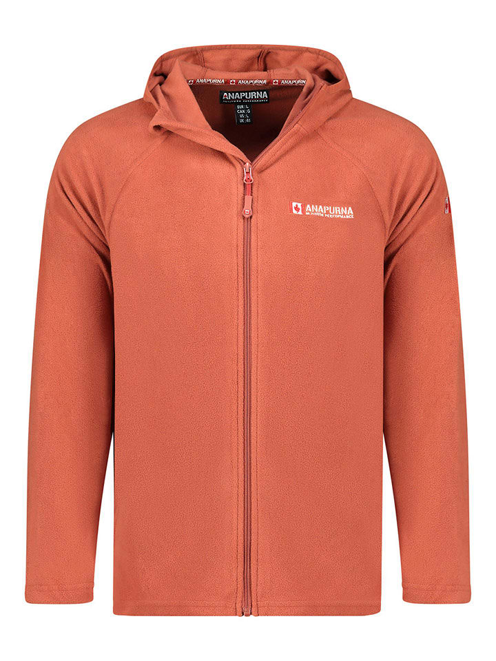 ANAPURNA Kurtka polarowa "Tugoodana" w kolorze pomarańczowym rozmiar: XL
