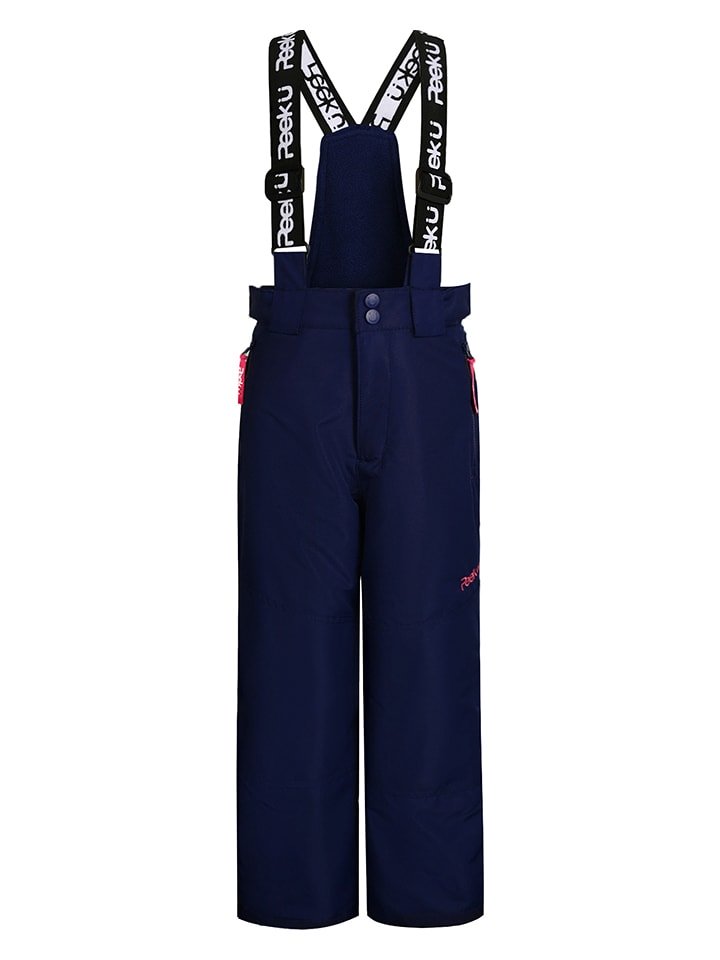 Peek U Spodnie narciarskie "Tara" w kolorze granatowym rozmiar: 116