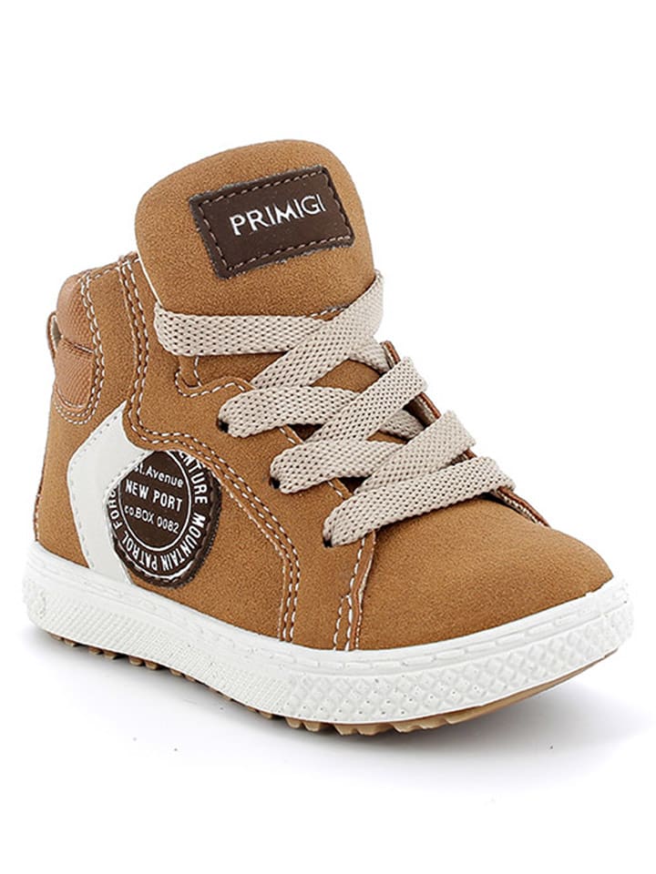 Primigi Sneakersy w kolorze jasnobrązowym rozmiar: 28