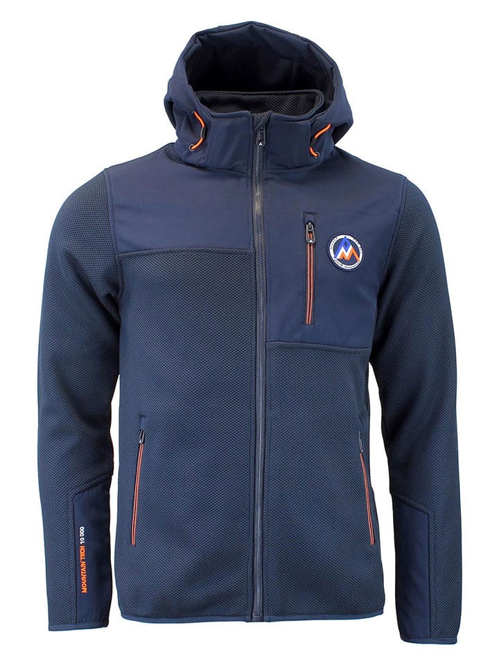 Peak Mountain Kurtka polarowa "Carhood" w kolorze granatowym rozmiar: XL