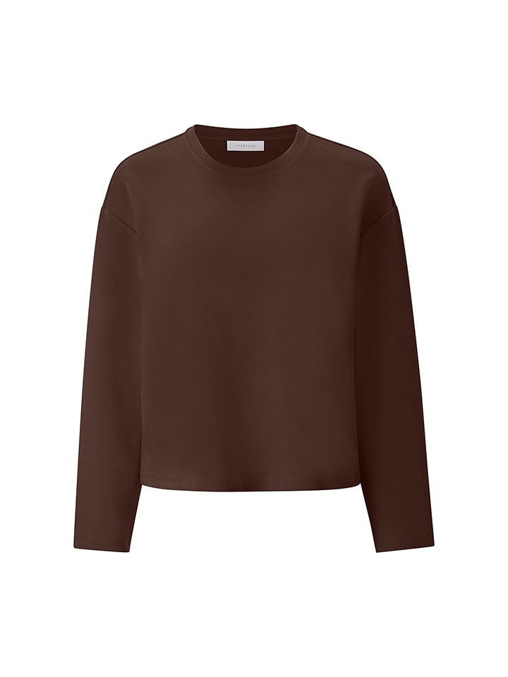 Rich & Royal Bluza w kolorze brązowym rozmiar: S