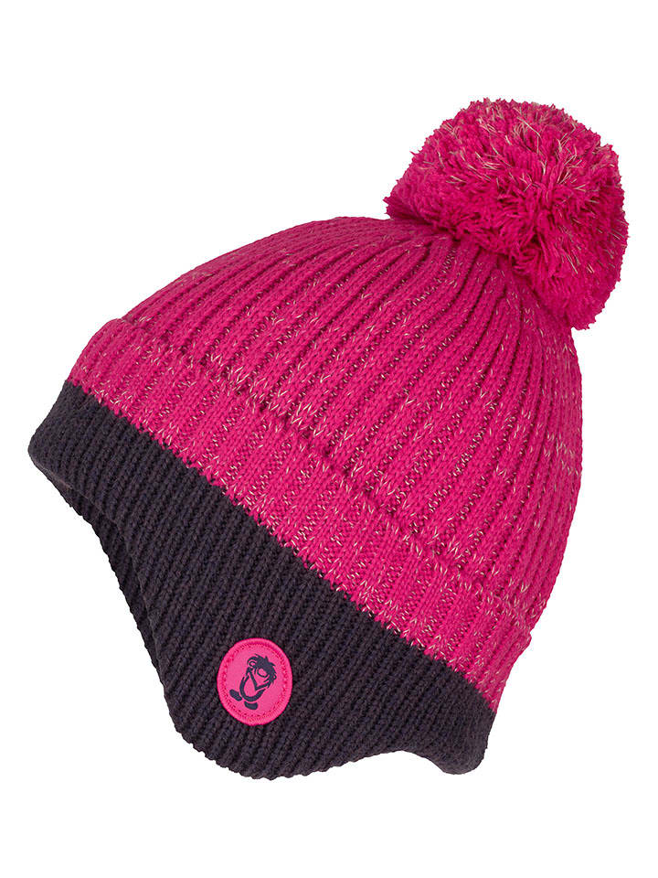 Trollkids Czapka "Flekkefjord" w kolorze różowym rozmiar: 52-56 cm