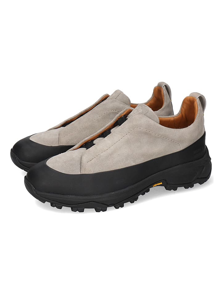 MELVIN & HAMILTON Skórzane slippersy "Clifford 1" w kolorze beżowym rozmiar: 43