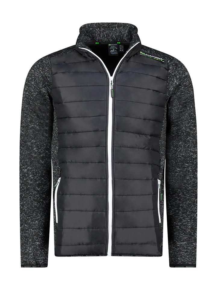 ANAPURNA Kurtka polarowa "Tirexana" w kolorze antracytowo-czarnym rozmiar: 3XL