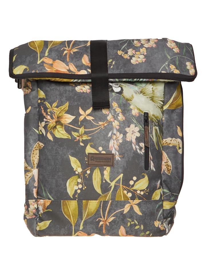 Gesslein Plecak "N°6" w kolorze antracytowym ze wzorem do przewijania rozmiar: onesize
