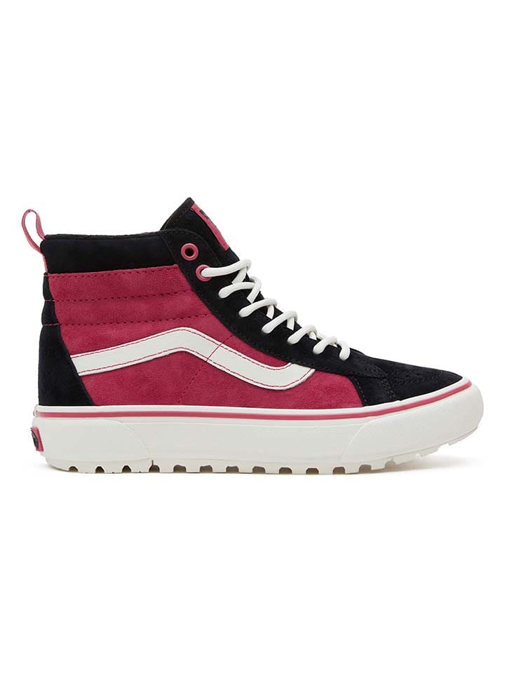 Vans Skórzane sneakersy "SK8-Hi MTE-1" w kolorze czarno-różowym rozmiar: 37