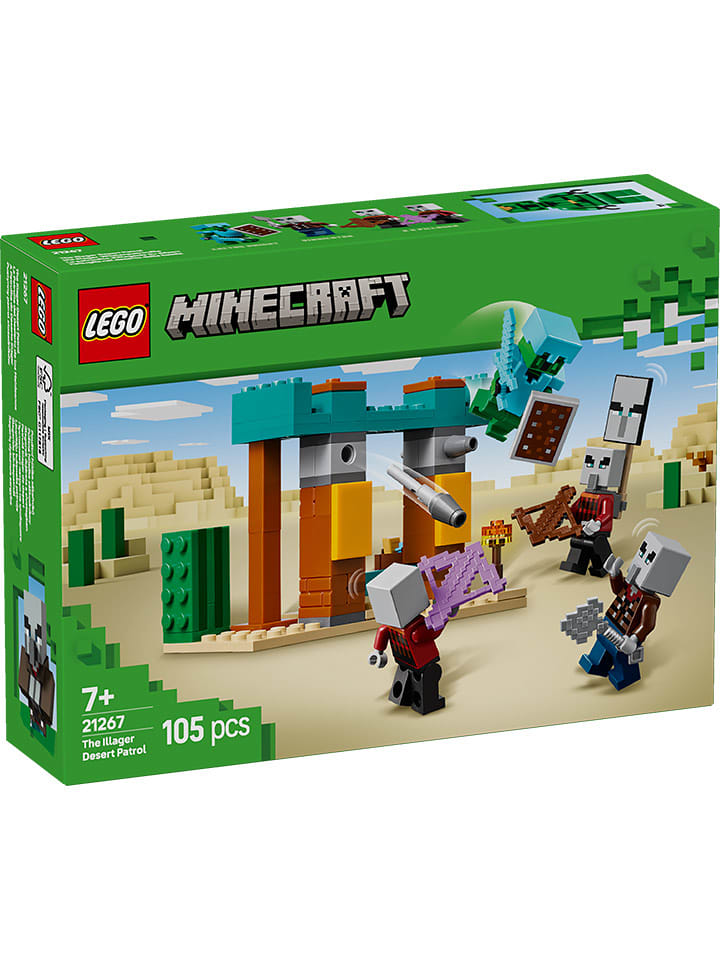 LEGO LEGO® Minecraft® The Illager Desert Patrol - 7+ rozmiar: onesize
