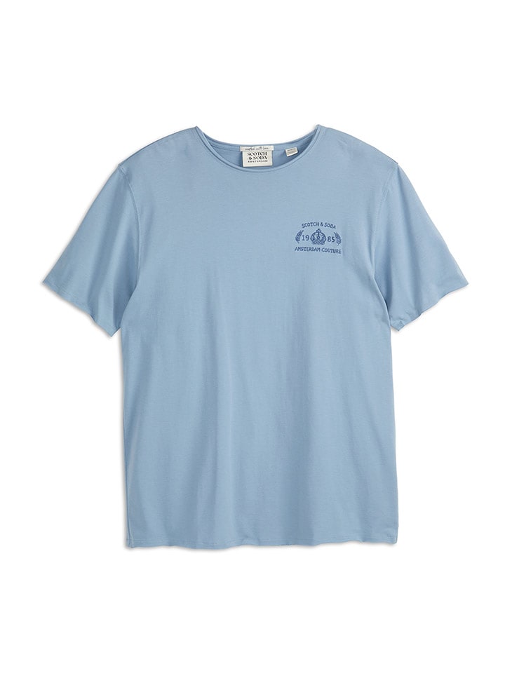 Scotch & Soda Koszulka w kolorze błękitnym rozmiar: XL