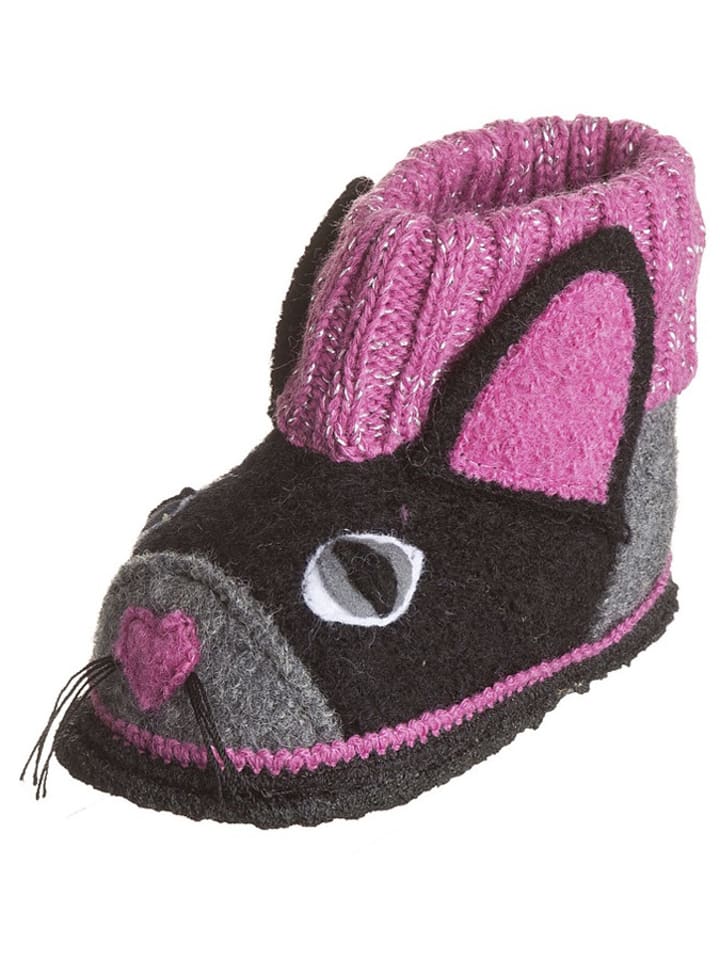 kitz pichler Bambosze w kolorze czarno-różowym rozmiar: 20