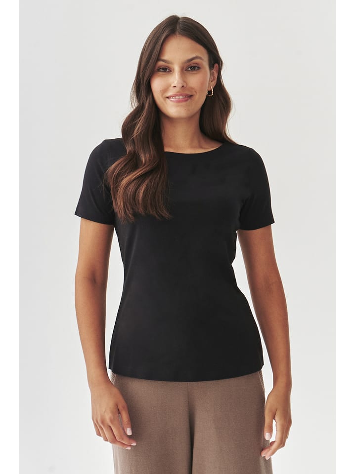 TATUUM Koszulka "Mikaja" w kolorze czarnym rozmiar: S