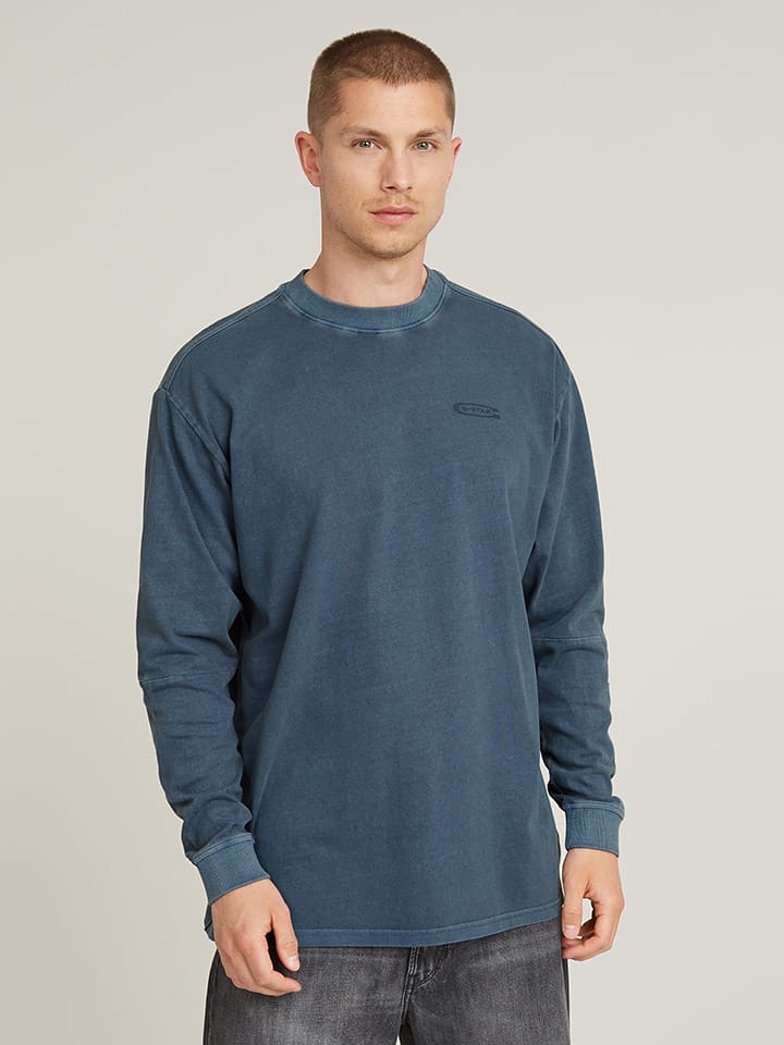 G-Star Bluza w kolorze niebieskim rozmiar: XS