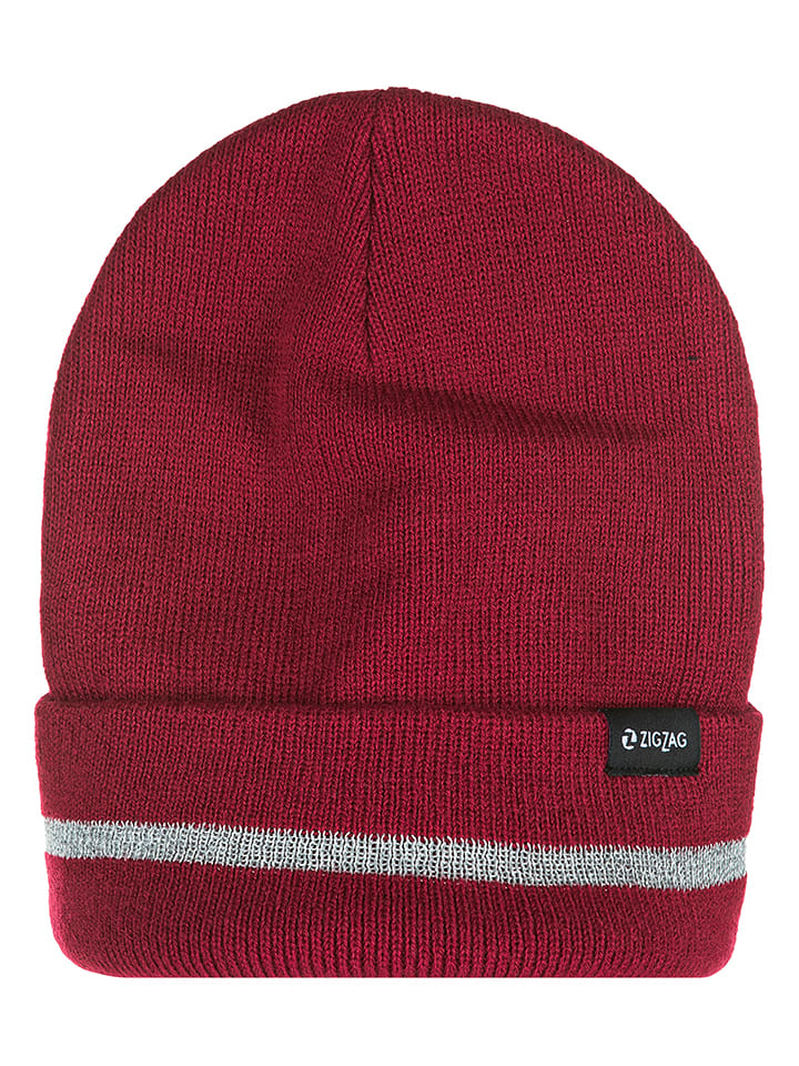 Zigzag Czapka "Pacman" w kolorze czerwonym rozmiar: onesize
