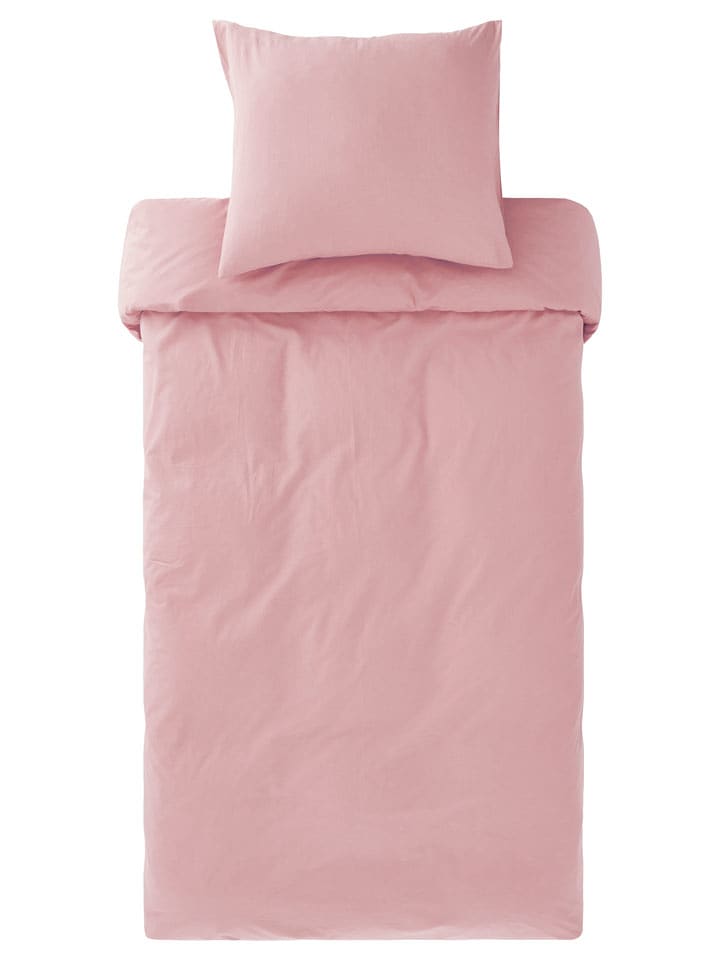 Ellos Home Komplet pościeli "Milly" w kolorze jasnoróżowym rozmiar: 240x220 cm