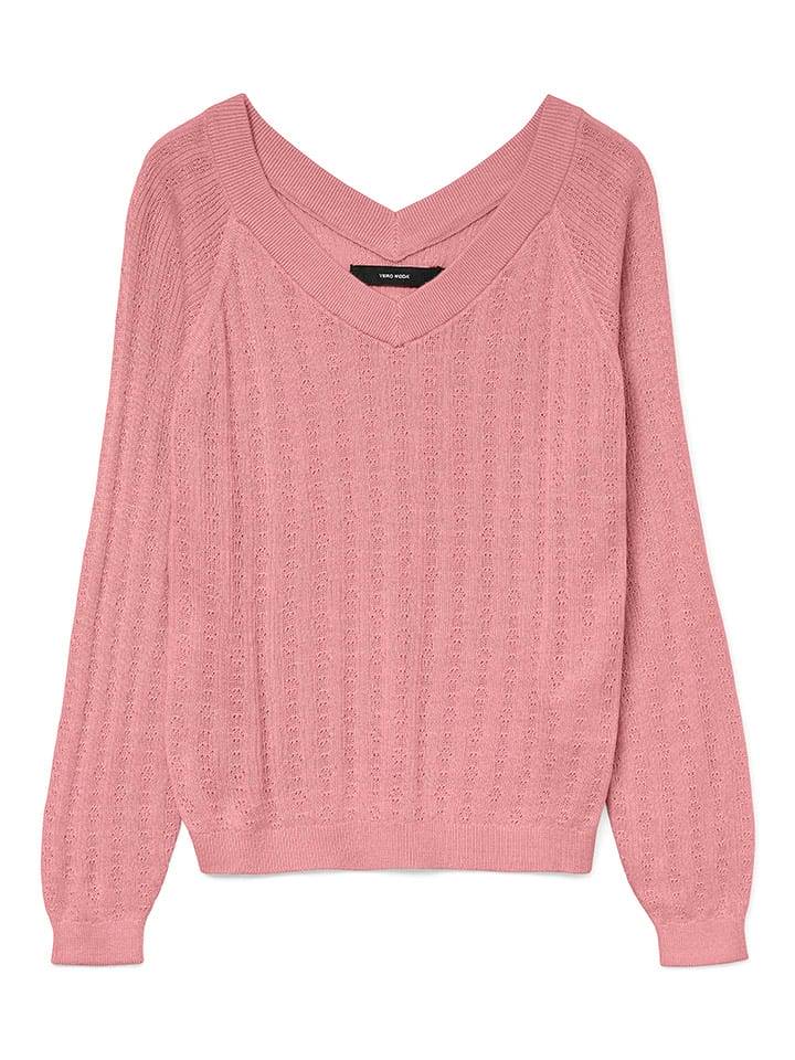 Vero Moda Sweter w kolorze jasnoróżowym rozmiar: M