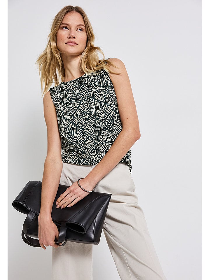 Street One Koszulka w kolorze czarno-białym rozmiar: 44